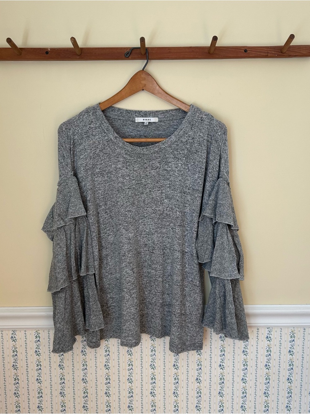 RO&DE Tiered Long Sleeve Top